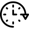 clock icon - van travel phuket